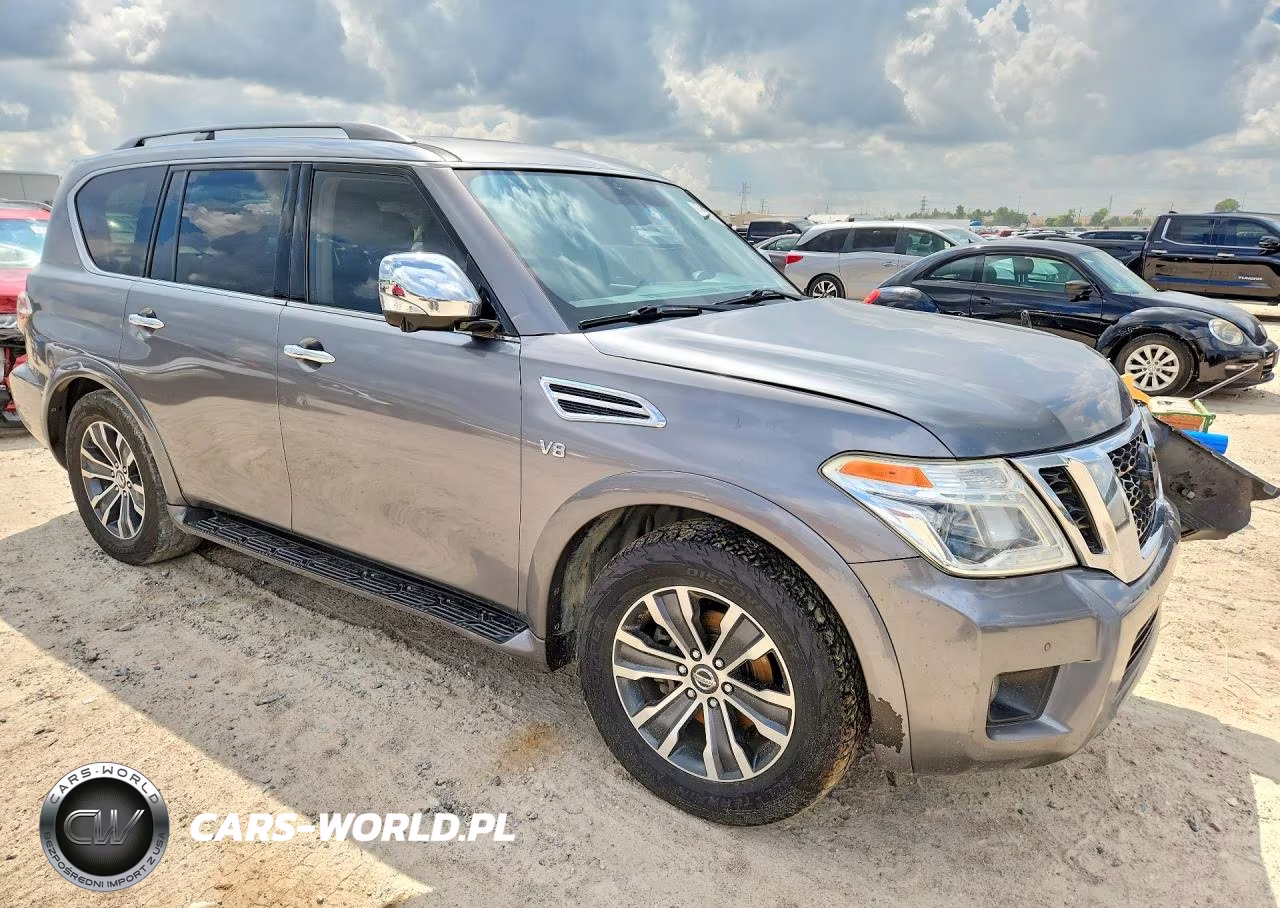 2019 Nissan Armada Sl VIN:JN8AY2ND3K9091742 - 4