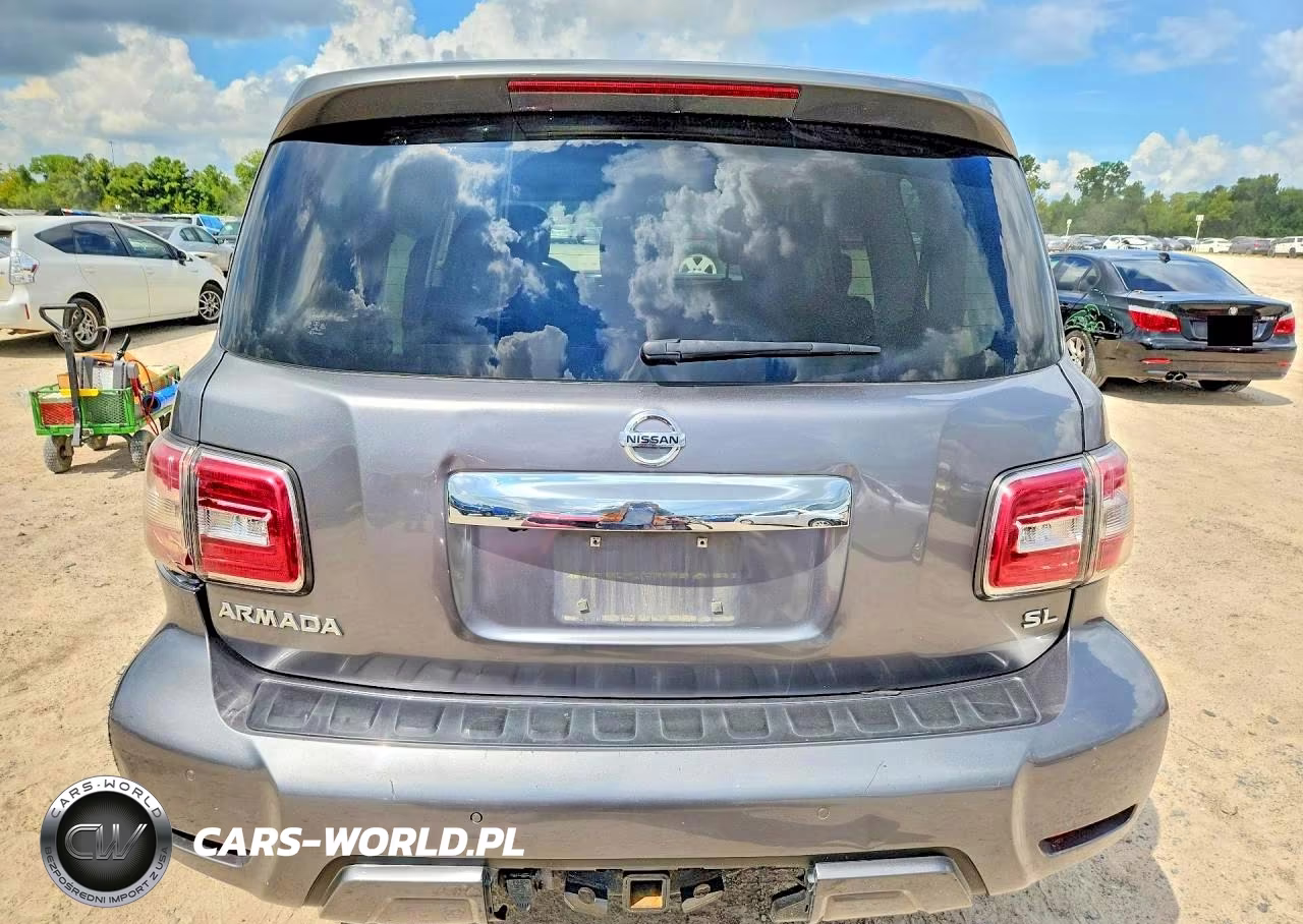 2019 Nissan Armada Sl VIN:JN8AY2ND3K9091742 - 6