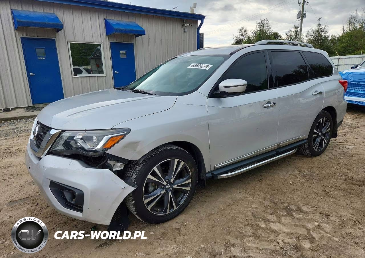 2018 Nissan Pathfinder Platinum VIN:5N1DR2MN2JC631739 - 1