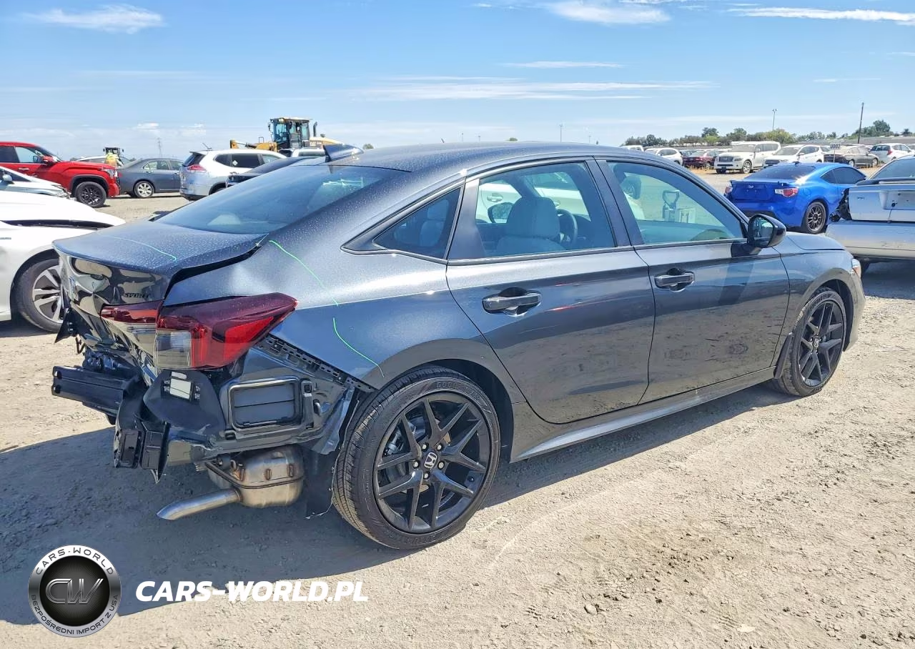 2026 Honda Civic Sport VIN:2HGFE4F85TH358583 - 3