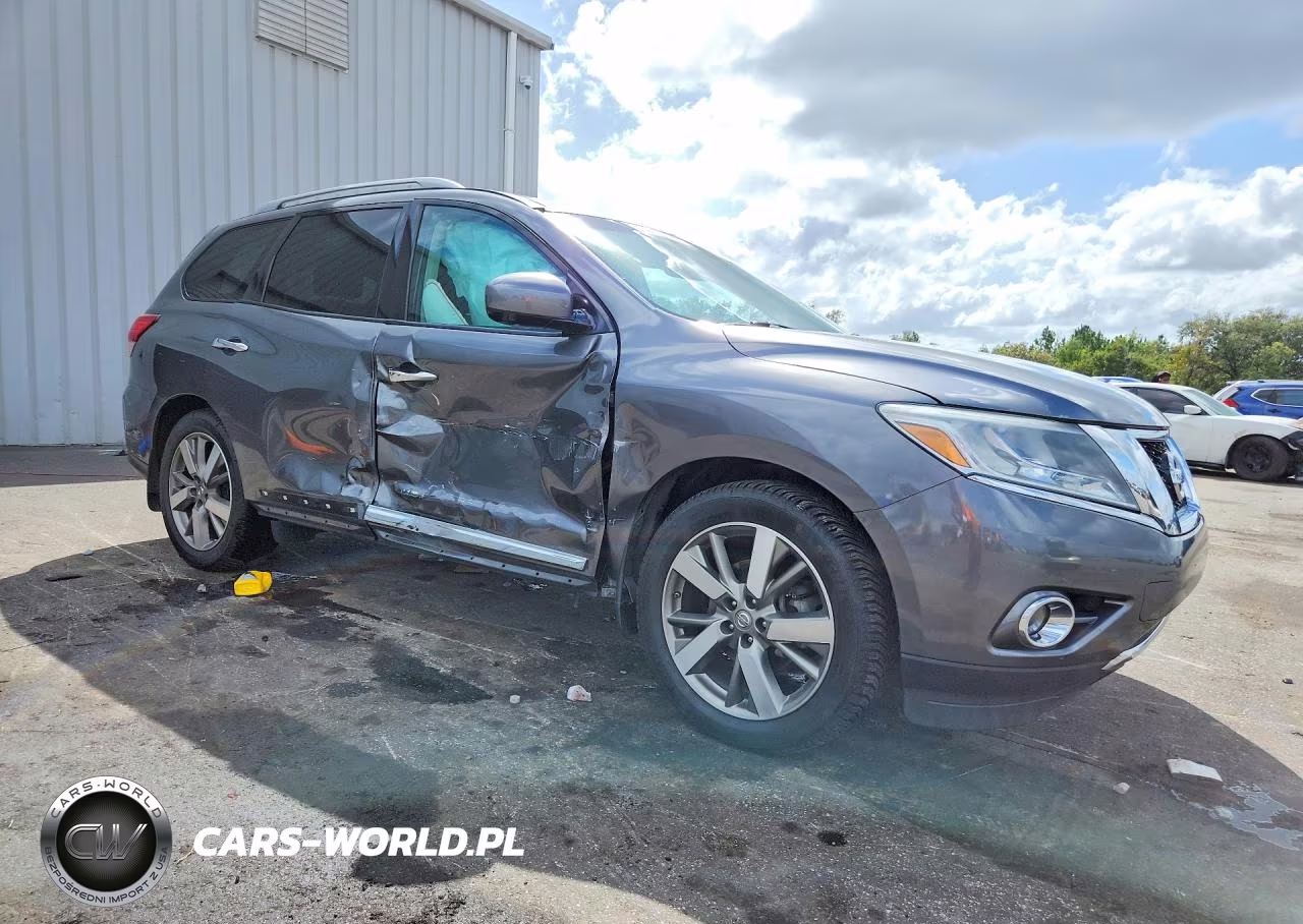 2015 Nissan Pathfinder S VIN:5N1AR2MN2FC701542 - 4