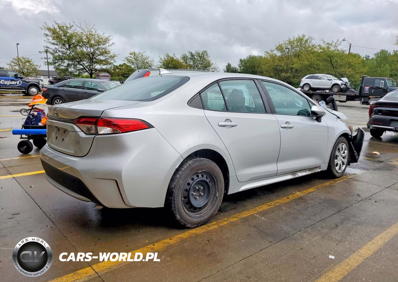 2021 Toyota Corolla Le VIN:5YFEPMAE6MP185704 - 3
