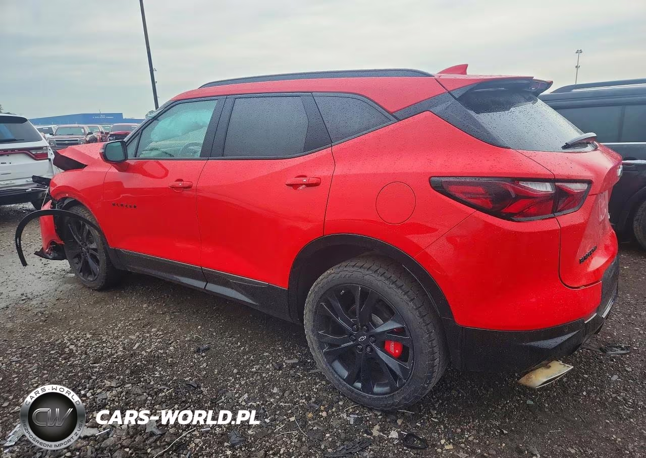 2021 Chevrolet Blazer Rs VIN:3GNKBKRS4MS557521 - 2