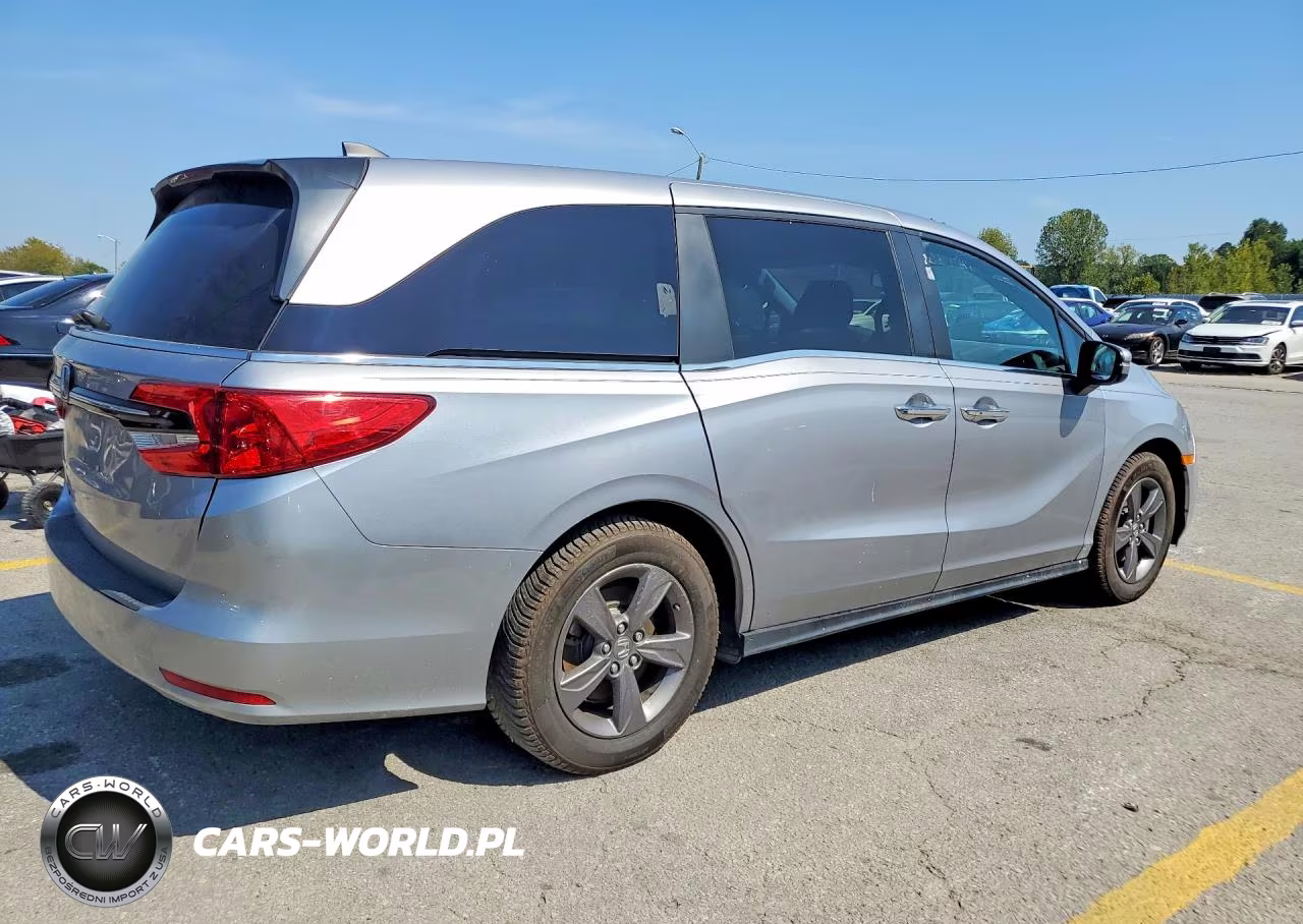 2022 Honda Odyssey Ex VIN:5FNRL6H51NB030070 - 3