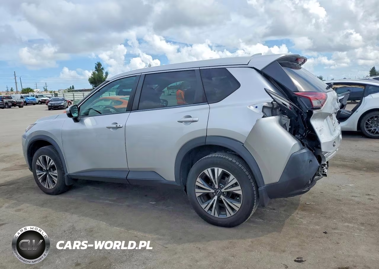 2022 Nissan Rogue Sv VIN:5N1BT3BA0NC681706 - 2