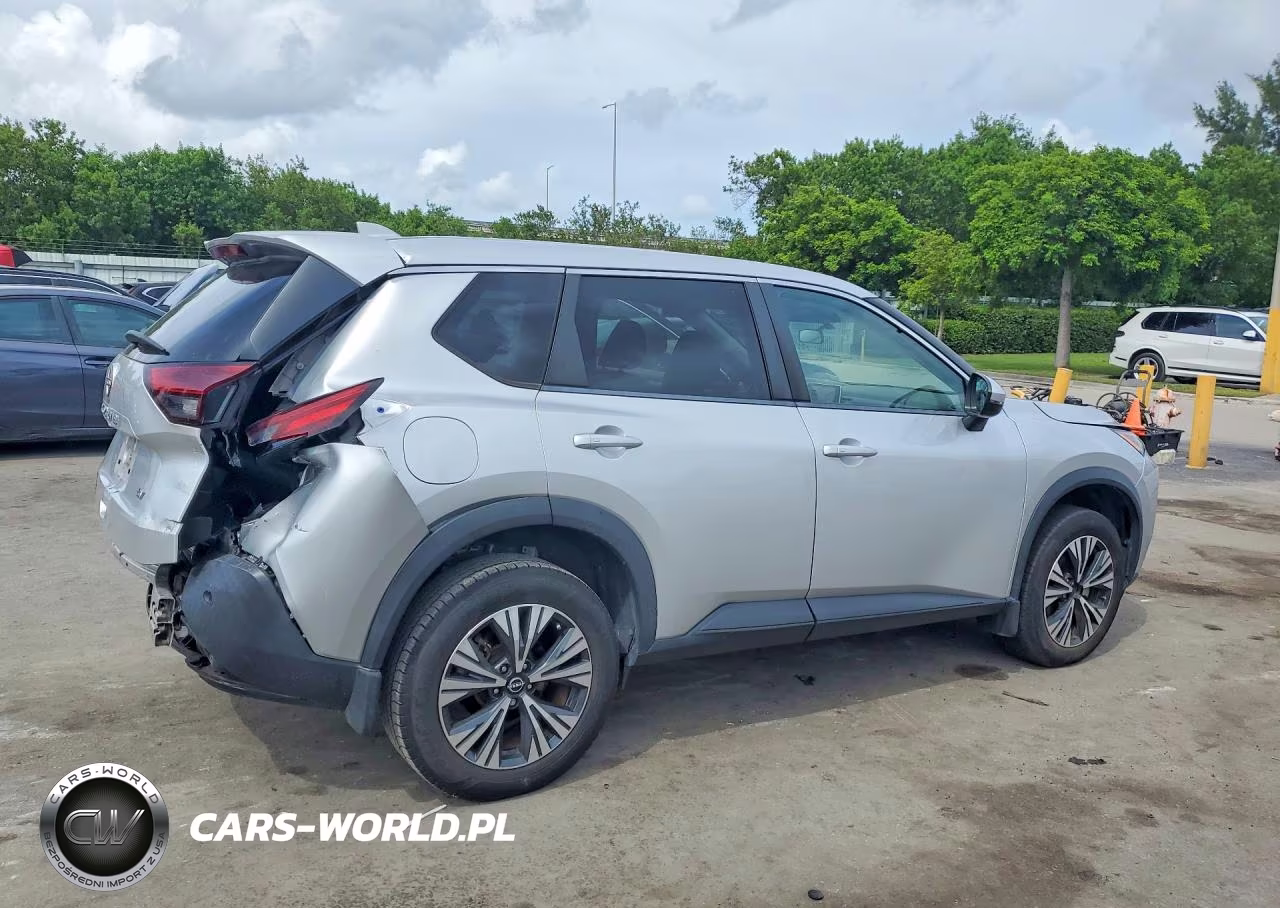 2022 Nissan Rogue Sv VIN:5N1BT3BA0NC681706 - 3