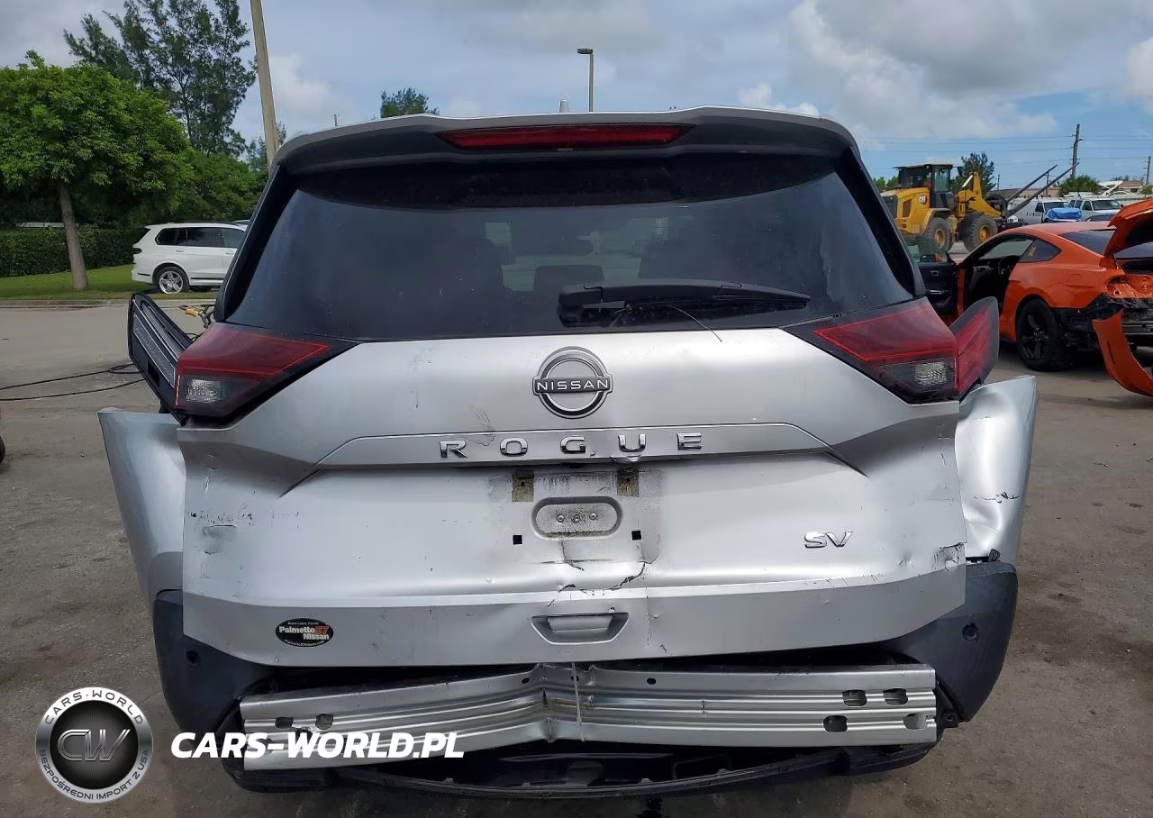 2022 Nissan Rogue Sv VIN:5N1BT3BA0NC681706 - 6