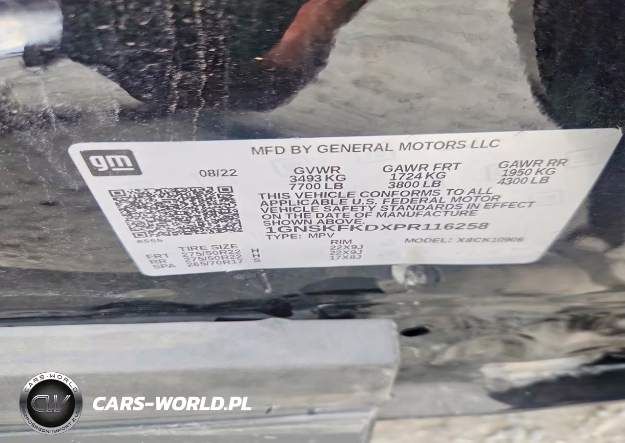 2023 Chevrolet Suburban K1500 Premier VIN:1GNSKFKDXPR116258 - 13