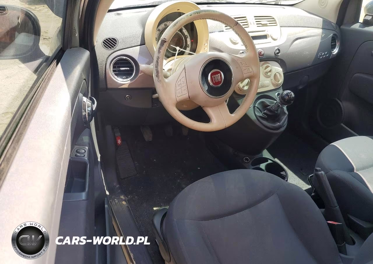 2013 Fiat 500 Pop VIN:3C3CFFAR5DT667879 - 8