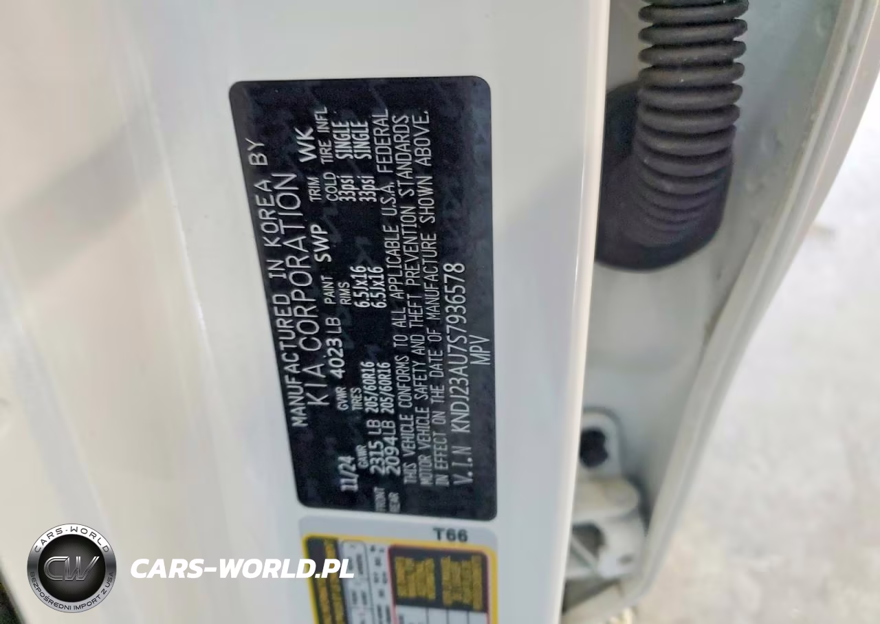 2025 Kia Soul Lx VIN:KNDJ23AU7S7936578 - 13