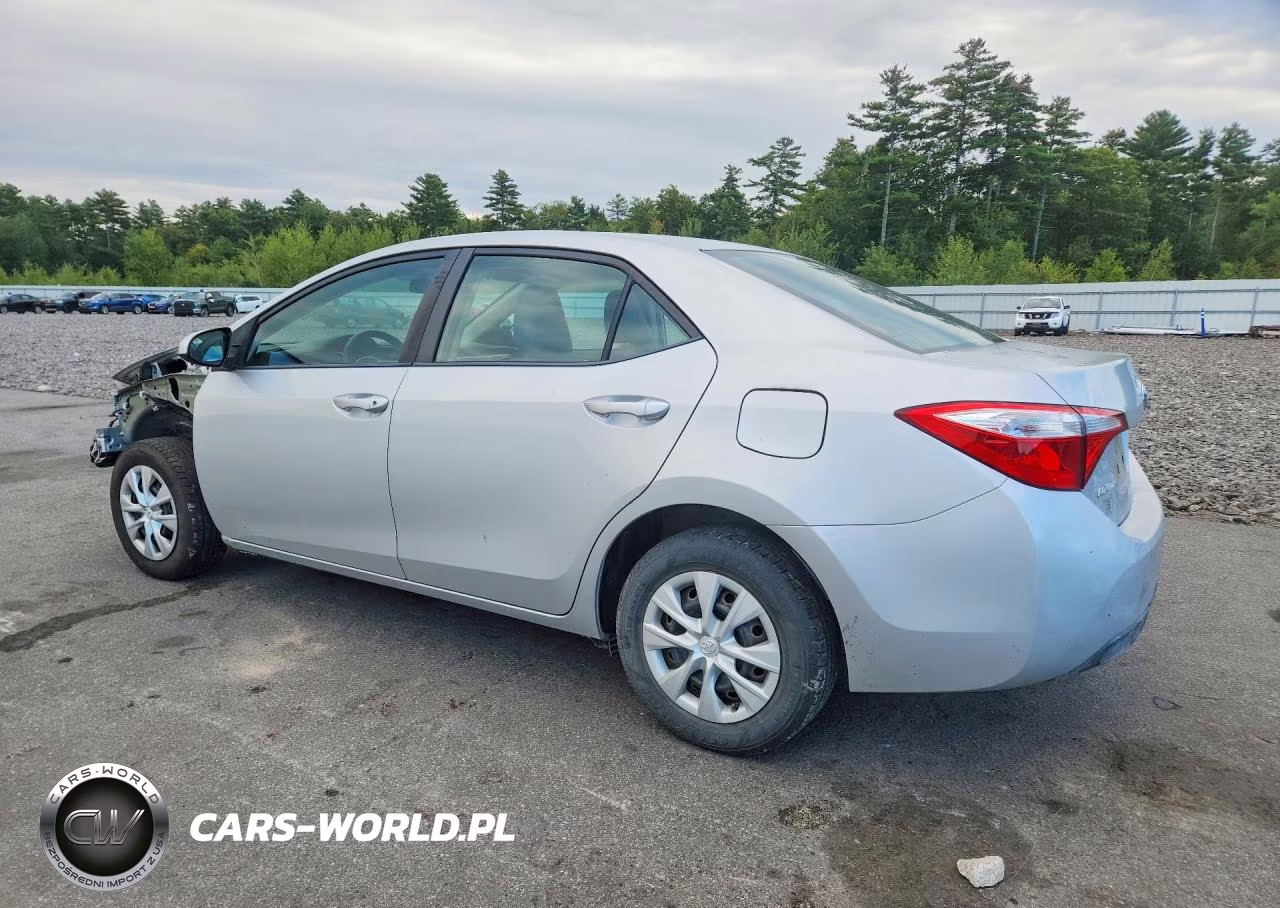 2015 Toyota Corolla L VIN:2T1BURHE9FC358598 - 2