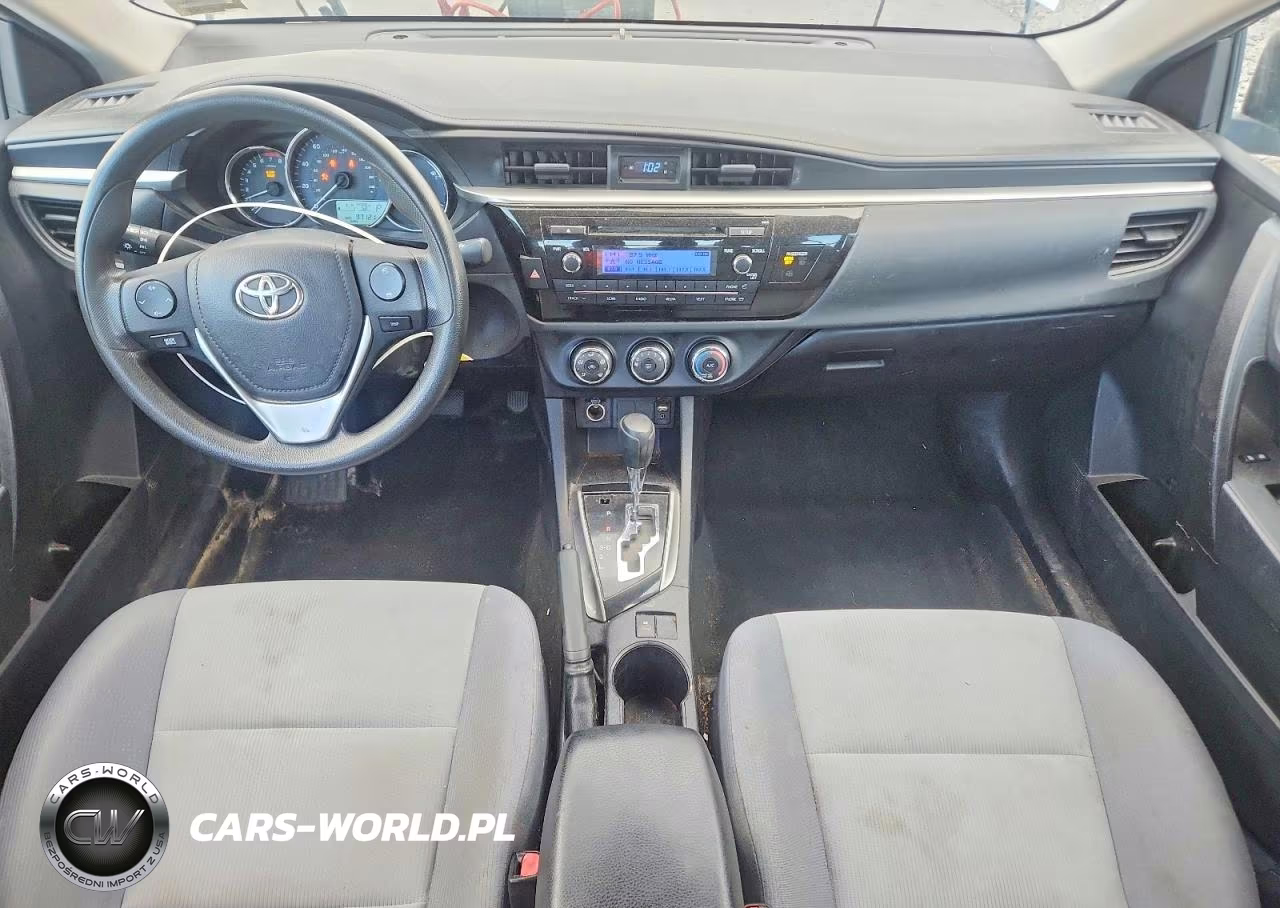 2015 Toyota Corolla L VIN:2T1BURHE9FC358598 - 8