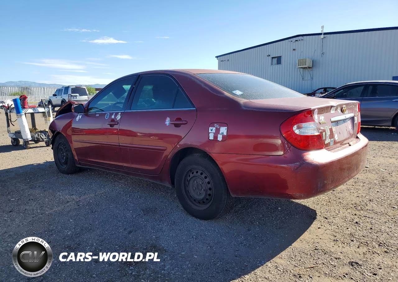 2002 Toyota Camry Le VIN:4T1BE32K92U091190 - 2