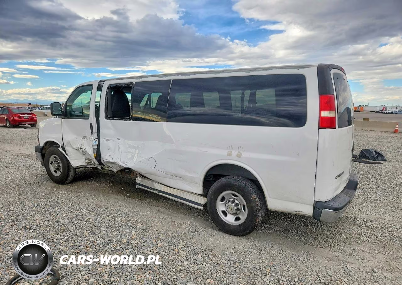 2012 Chevrolet Express G3500 Ls VIN:1GAZGZFG6C1181821 - 2