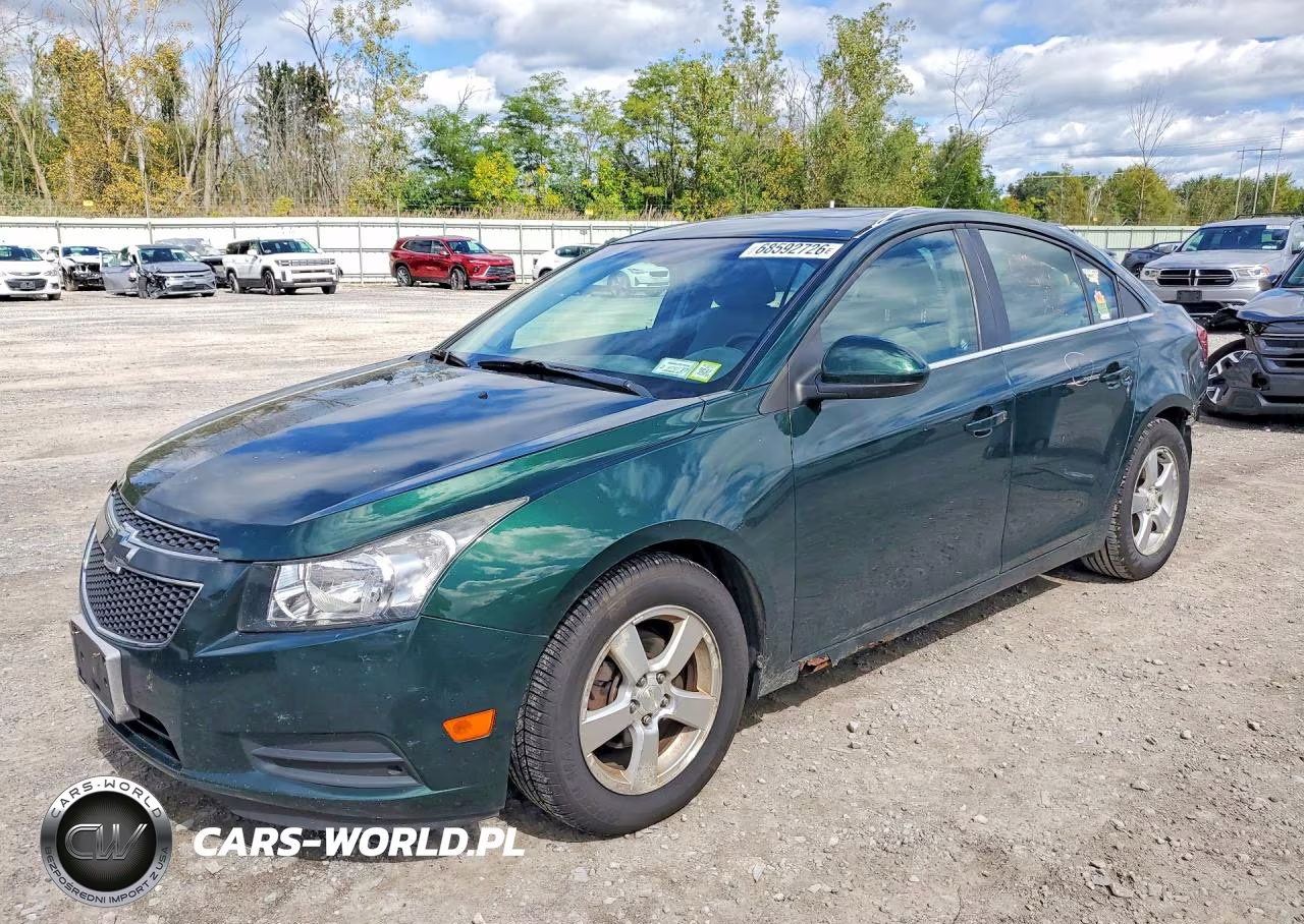2014 Chevrolet Cruze Lt VIN:1G1PC5SB9E7241631 - 1