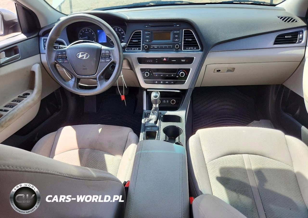 2017 Hyundai Sonata VIN:5NPE24AFXHH553957 - 8