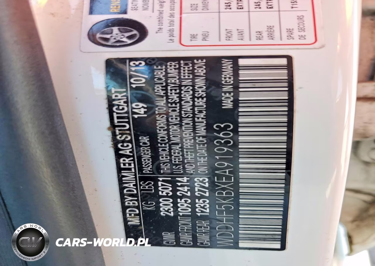 2014 Mercedes-Benz E 350 VIN:WDDHF5KBXEA919363 - 12