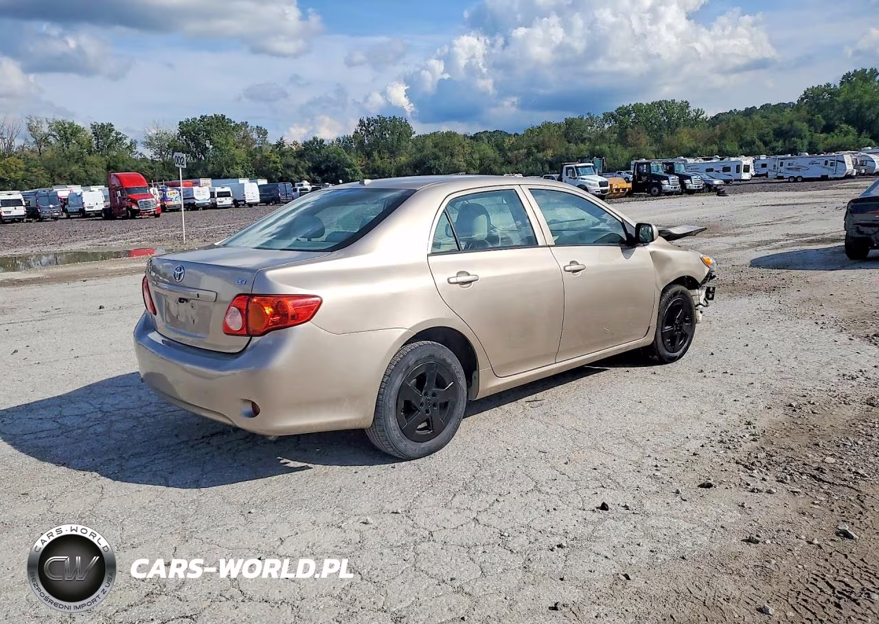 2009 Toyota Corolla Le VIN:1NXBU40E89Z156952 - 3