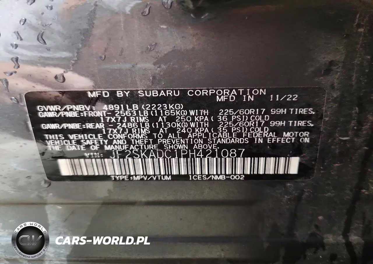 2023 Subaru Forester Premium VIN:JF2SKADC1PH421087 - 13