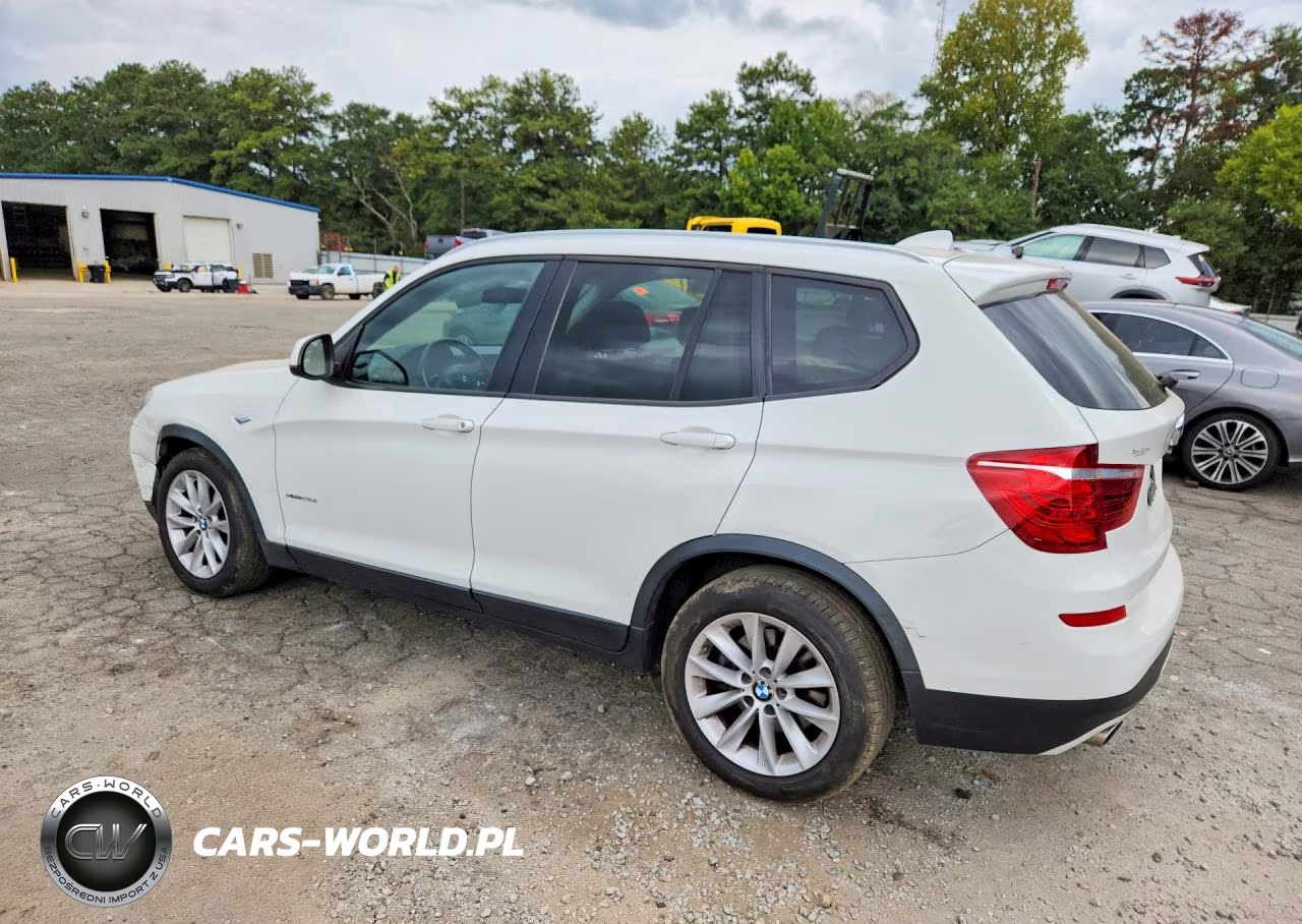 2015 BMW X3 xDrive28D VIN:5UXWY3C53F0E95705 - 2