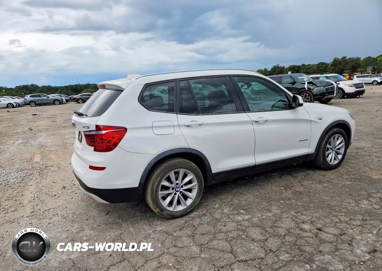 2015 BMW X3 xDrive28D VIN:5UXWY3C53F0E95705 - 3