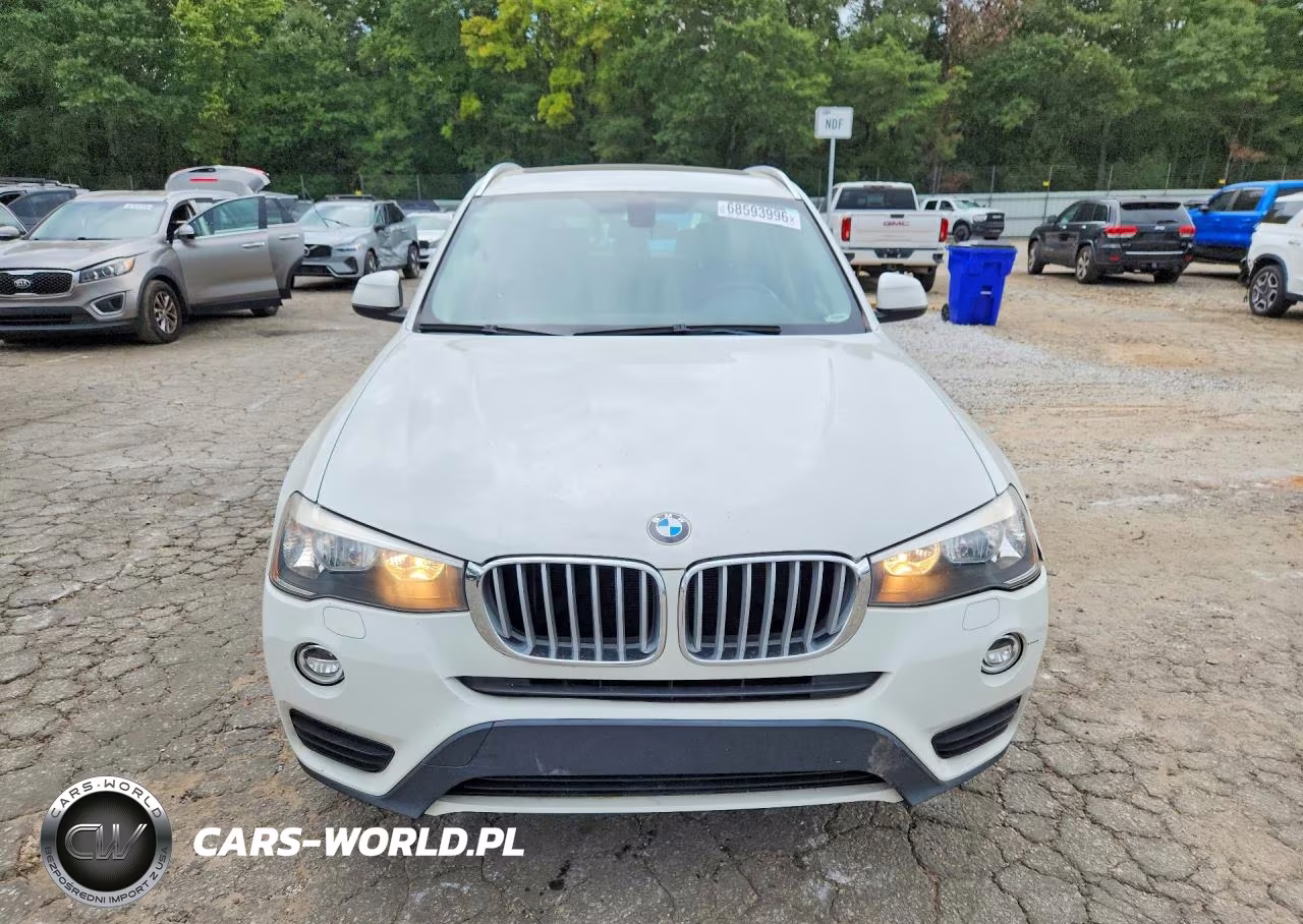 2015 BMW X3 xDrive28D VIN:5UXWY3C53F0E95705 - 5