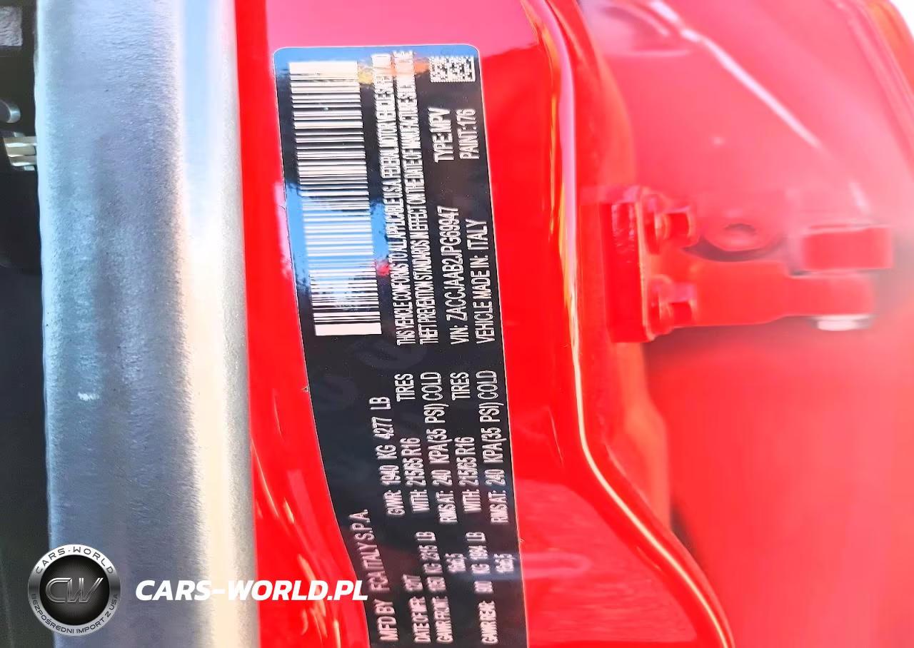 2018 Jeep Renegade Sport VIN:ZACCJAAB2JPG69947 - 12