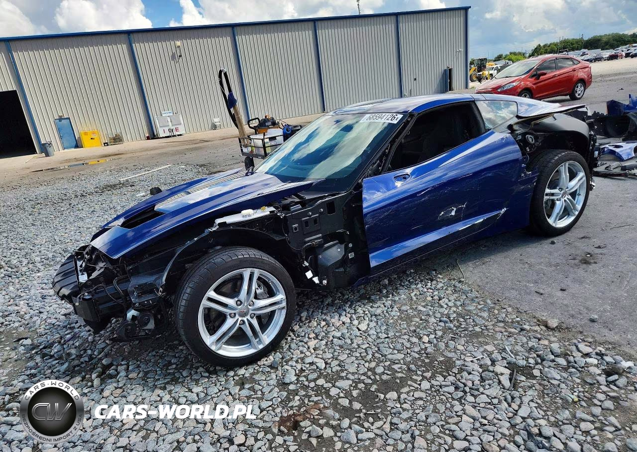 2017 Chevrolet Corvette Stingray 1Lt VIN:1G1YB2D72H5114170 - 1