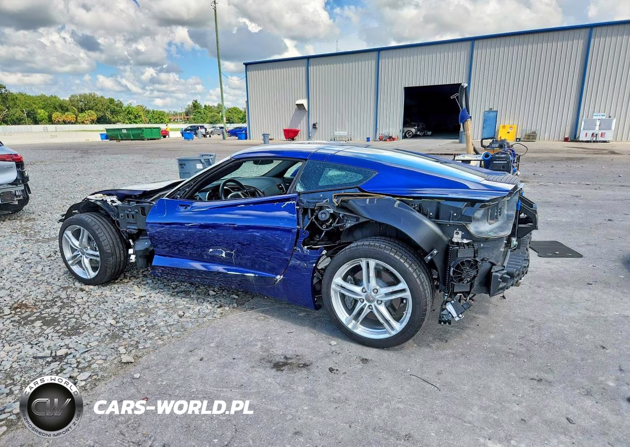 2017 Chevrolet Corvette Stingray 1Lt VIN:1G1YB2D72H5114170 - 2