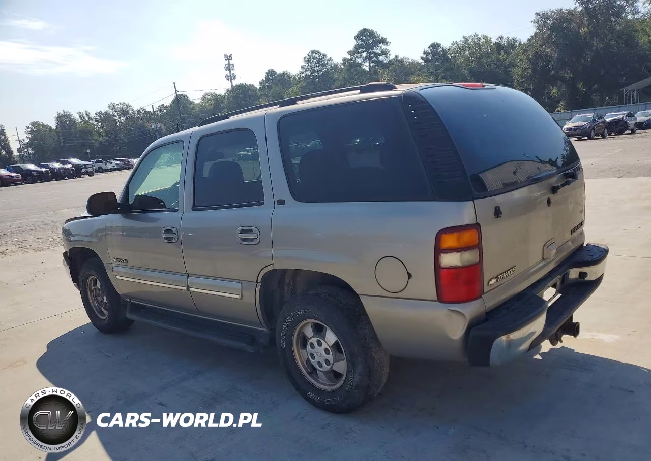 2003 Chevrolet Tahoe K1500 VIN:1GNEK13T43R107202 - 2