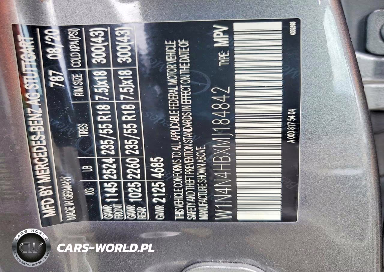 2021 Mercedes-Benz Gla 250 4Matic VIN:W1N4N4HBXMJ184842 - 14