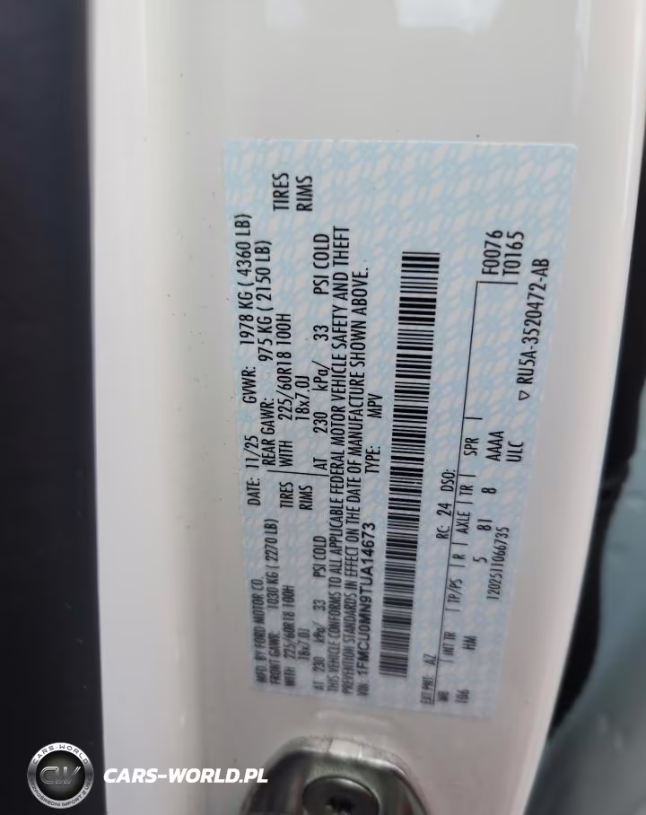 2026 Ford Escape St Line VIN:1FMCU0MN9TUA14673 - 13