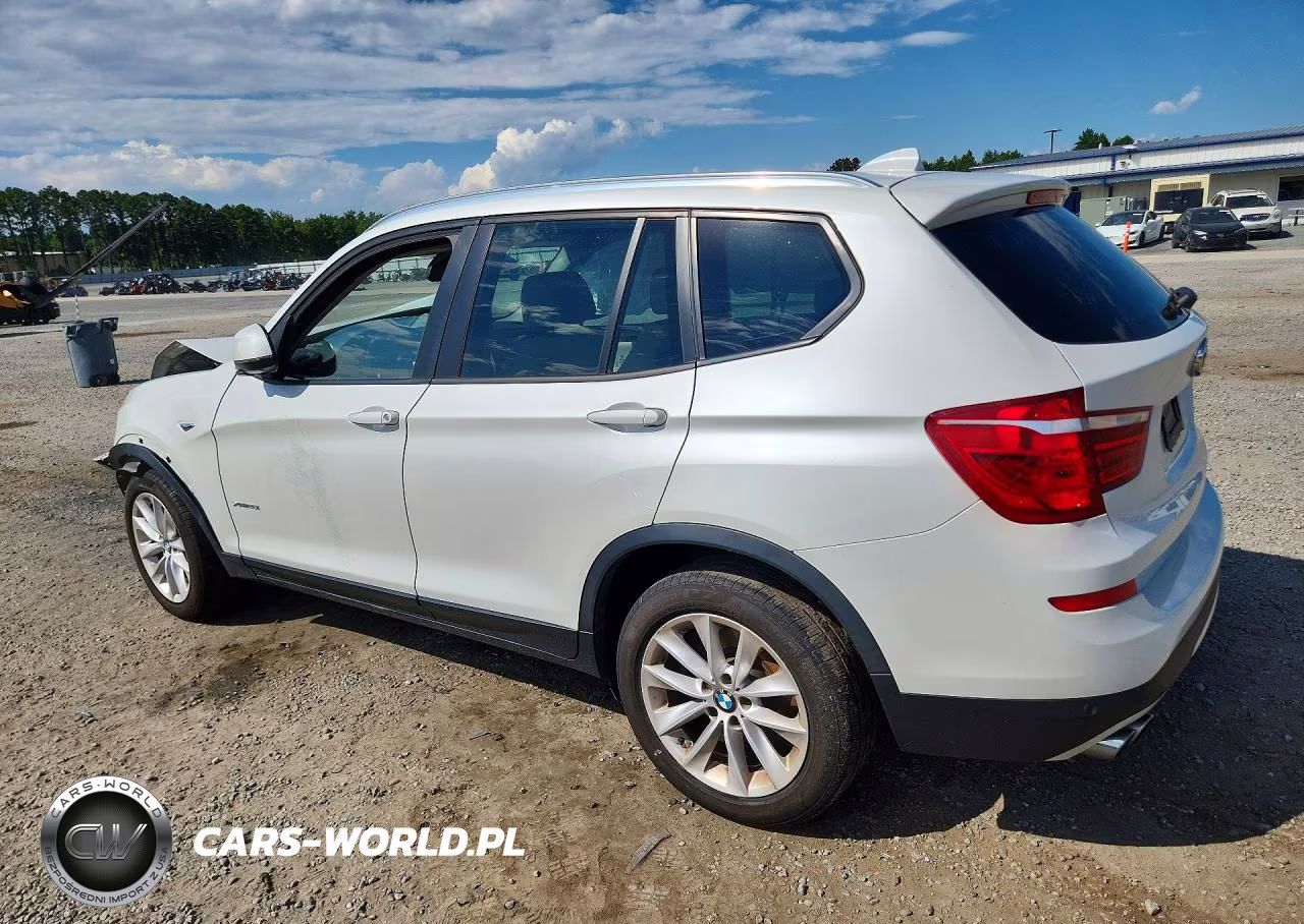 2017 BMW X3 xDrive28I VIN:5UXWX9C53H0T15063 - 2