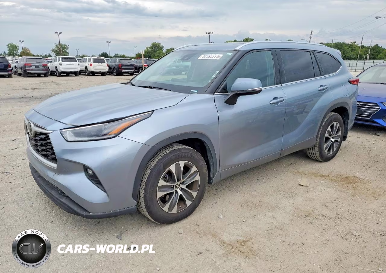 2021 Toyota Highlander Xle VIN:5TDGZRBH1MS059234 - 1