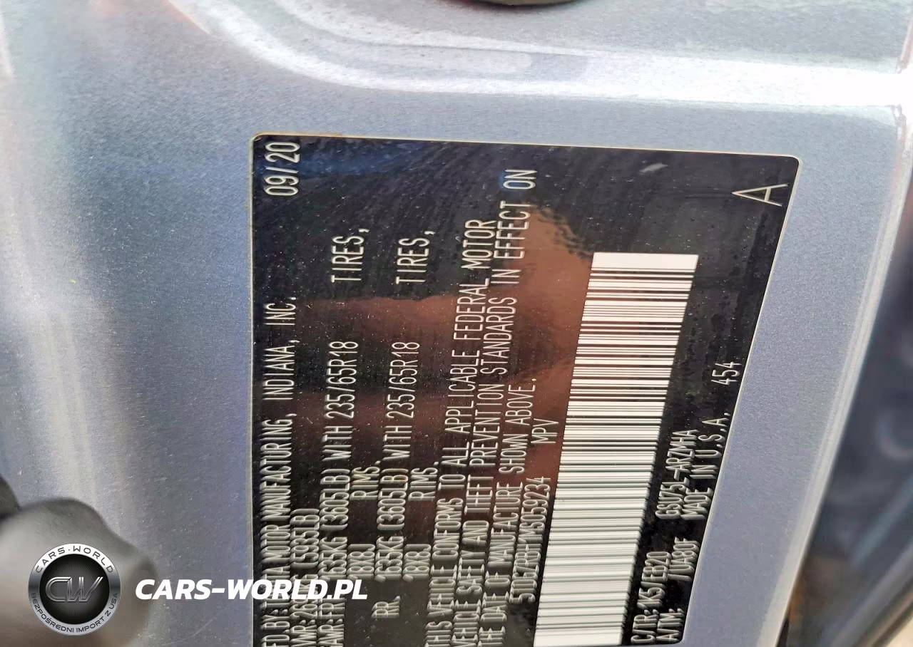 2021 Toyota Highlander Xle VIN:5TDGZRBH1MS059234 - 14