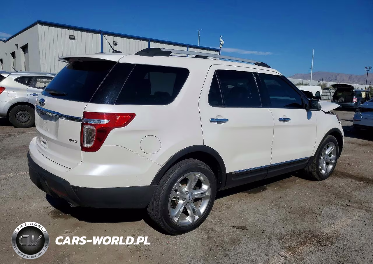 2012 Ford Explorer Limited VIN:1FMHK8F8XCGA41350 - 3