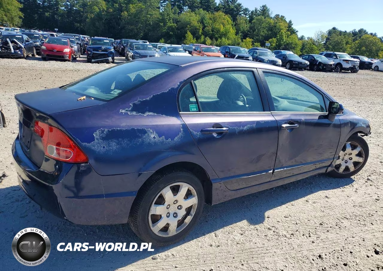 2006 Honda Civic Lx VIN:2HGFA16596H517495 - 3