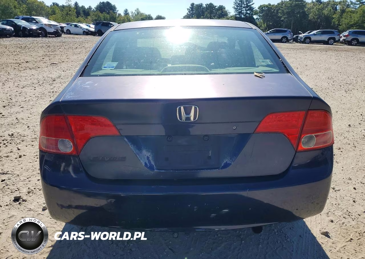 2006 Honda Civic Lx VIN:2HGFA16596H517495 - 6