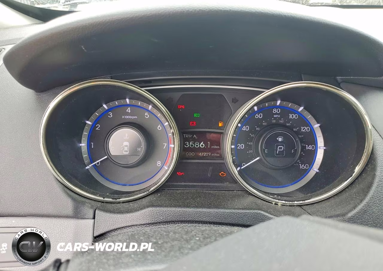 2013 Hyundai Sonata Gls VIN:5NPEB4AC5DH618603 - 9