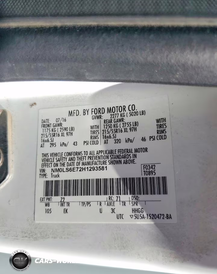 2017 Ford Transit Connect Xl VIN:NM0LS6E72H1293581 - 13