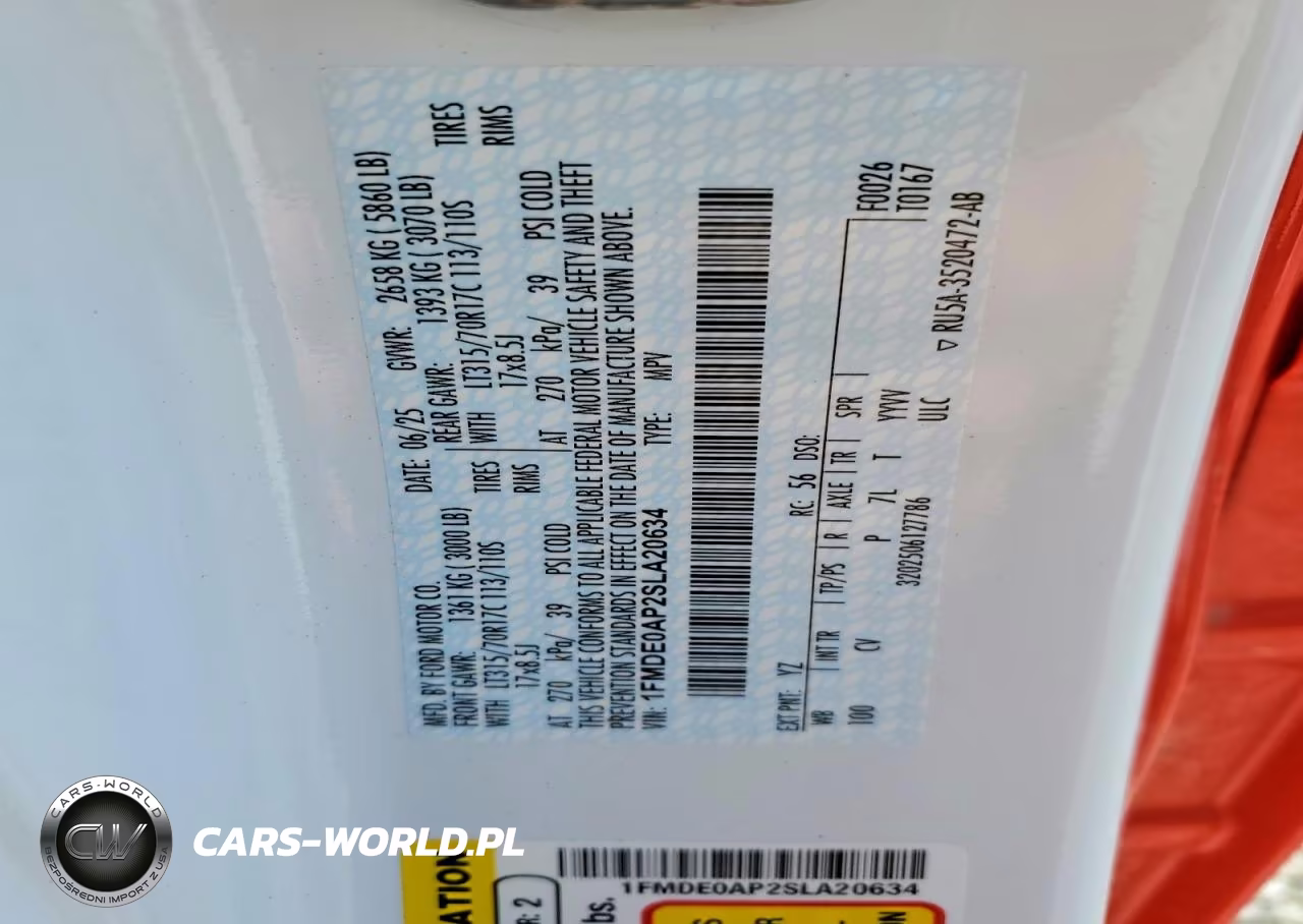 2025 Ford Bronco Stroppe Edition VIN:1FMDE0AP2SLA20634 - 13