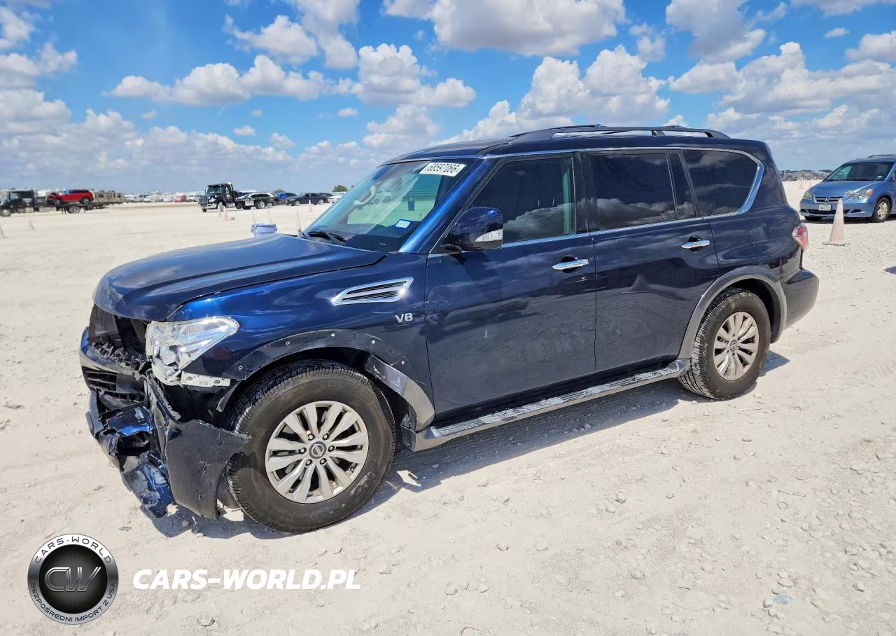 2019 Nissan Armada Sv VIN:JN8AY2ND0K9085624 - 1