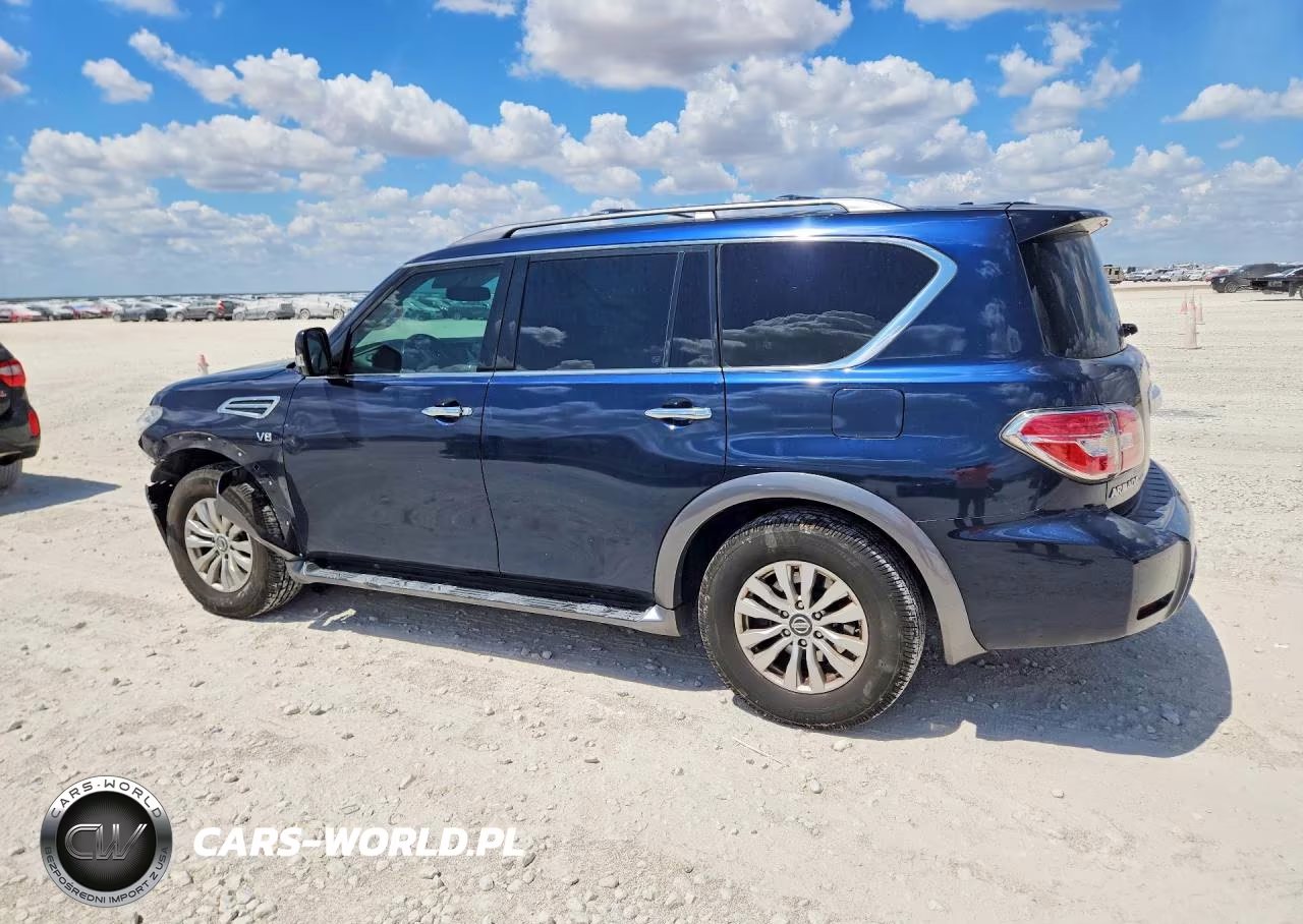 2019 Nissan Armada Sv VIN:JN8AY2ND0K9085624 - 2