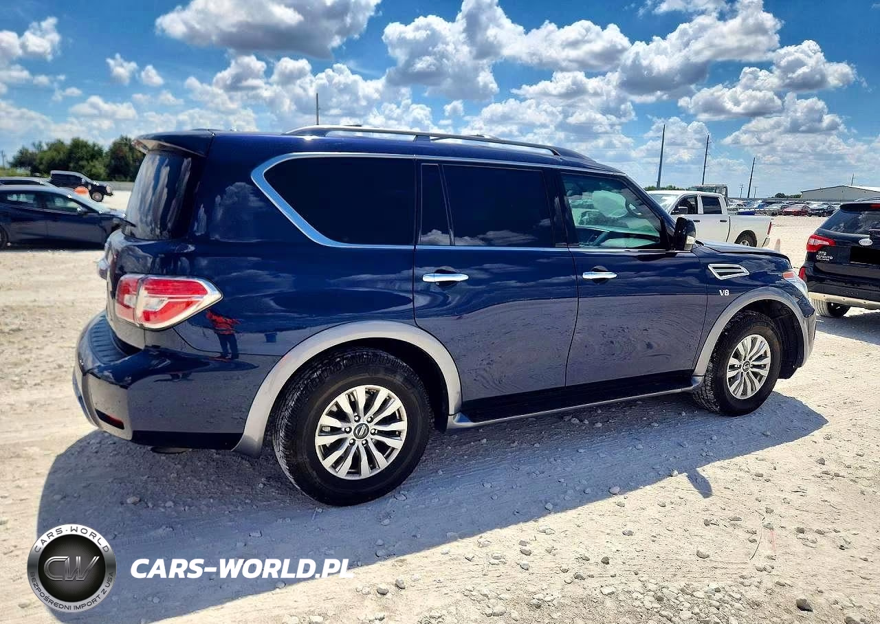 2019 Nissan Armada Sv VIN:JN8AY2ND0K9085624 - 3