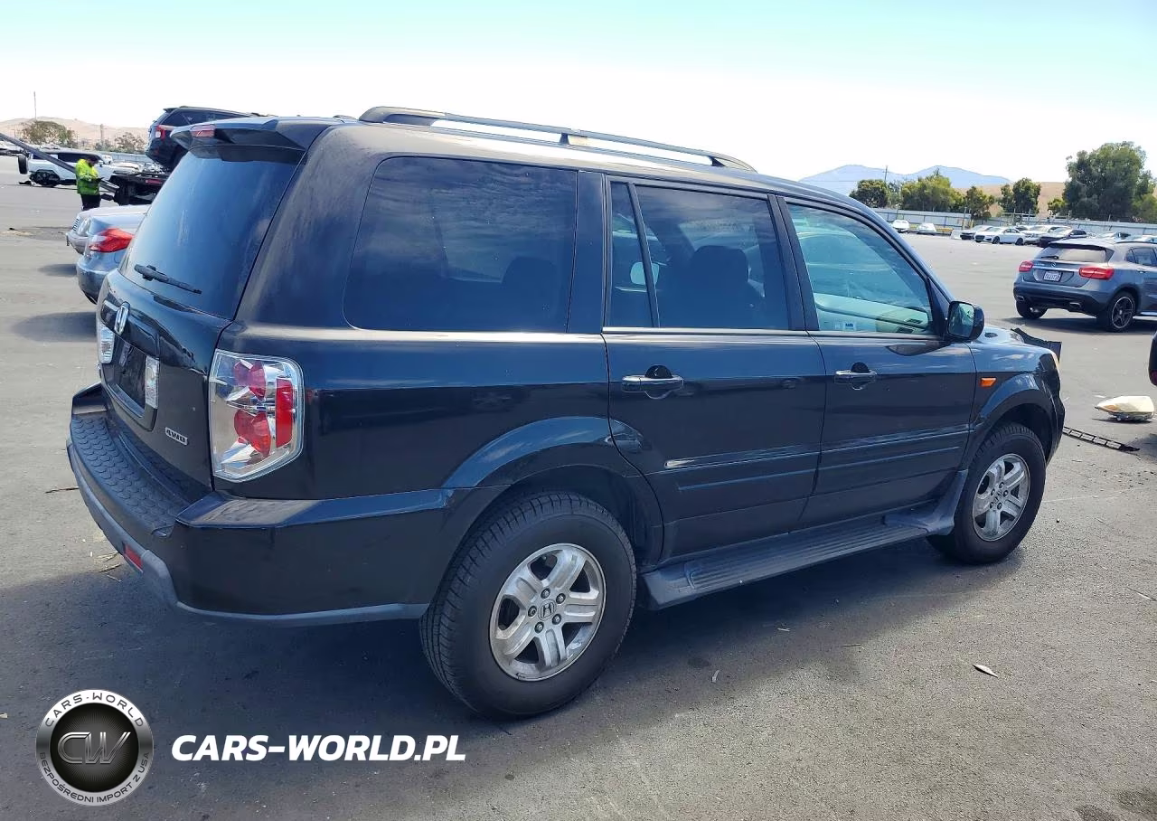 2008 Honda Pilot Vp VIN:5FNYF18218B044843 - 3