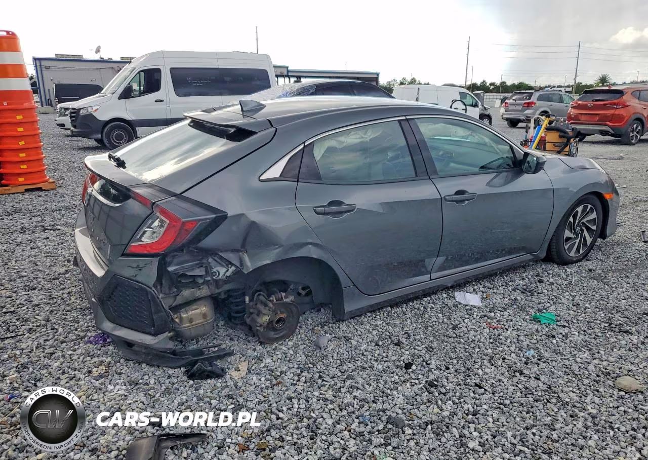 2018 Honda Civic Lx VIN:SHHFK7H31JU403076 - 3