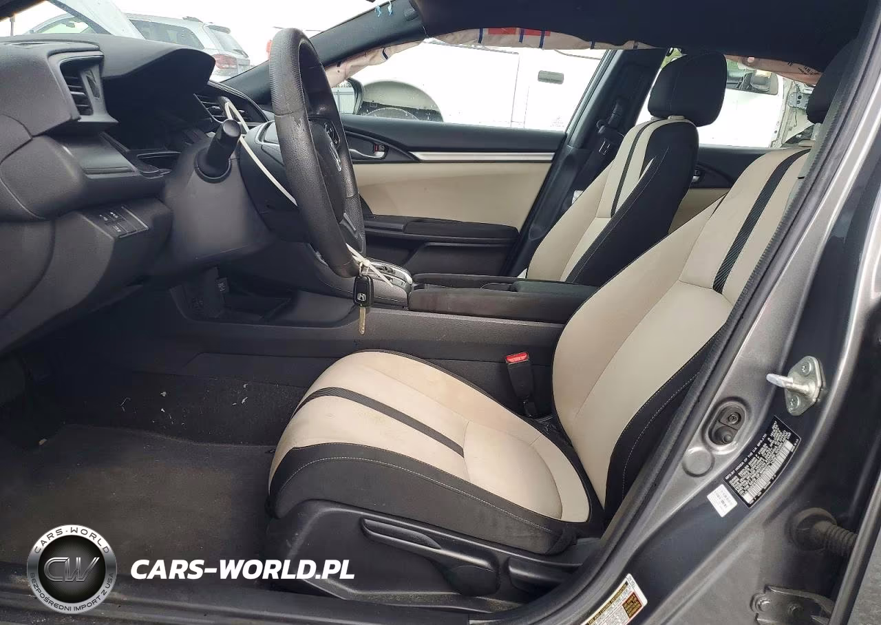 2018 Honda Civic Lx VIN:SHHFK7H31JU403076 - 7