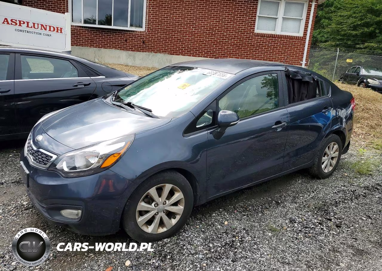 2013 Kia Rio Ex VIN:KNADN4A3XD6167713 - 1