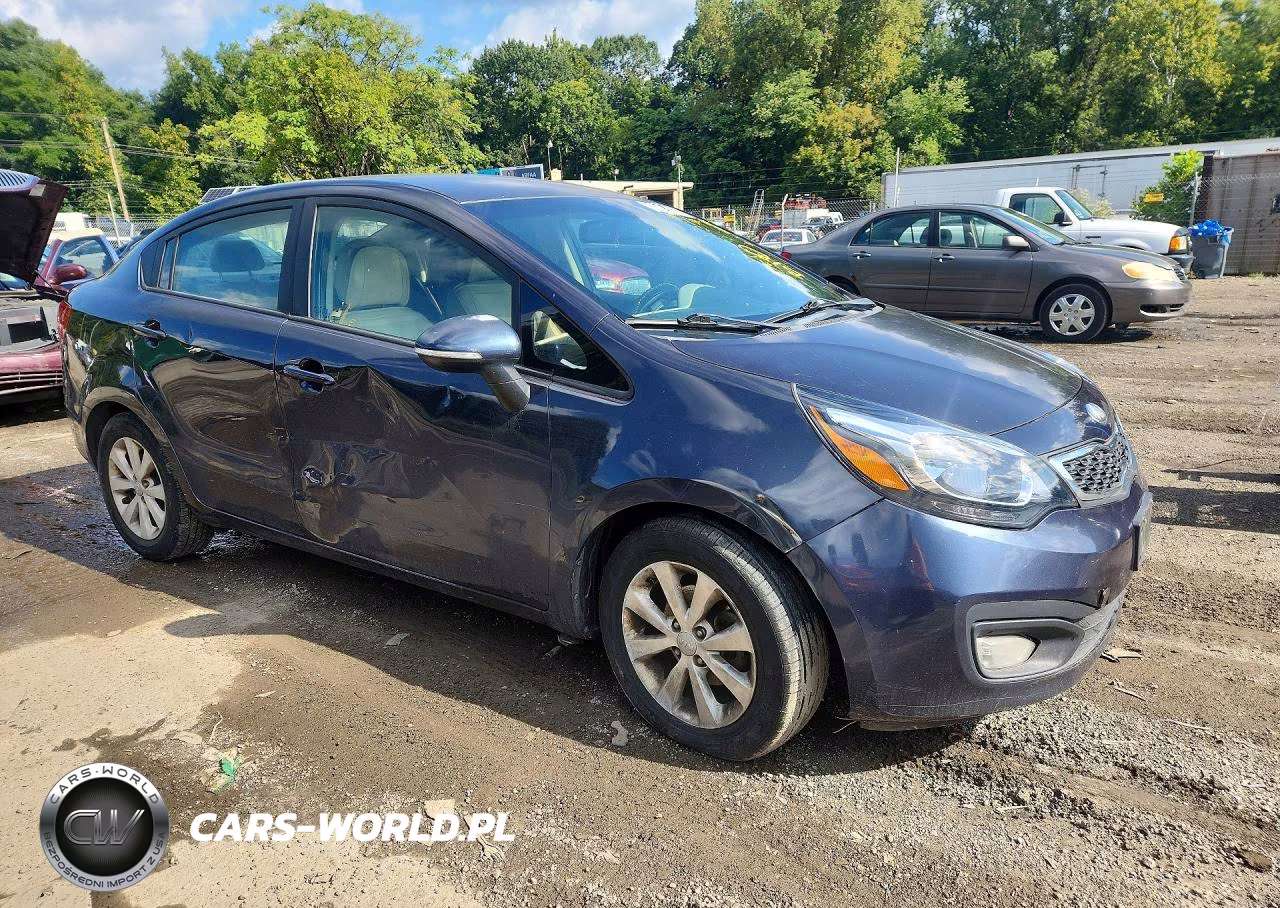 2013 Kia Rio Ex VIN:KNADN4A3XD6167713 - 4