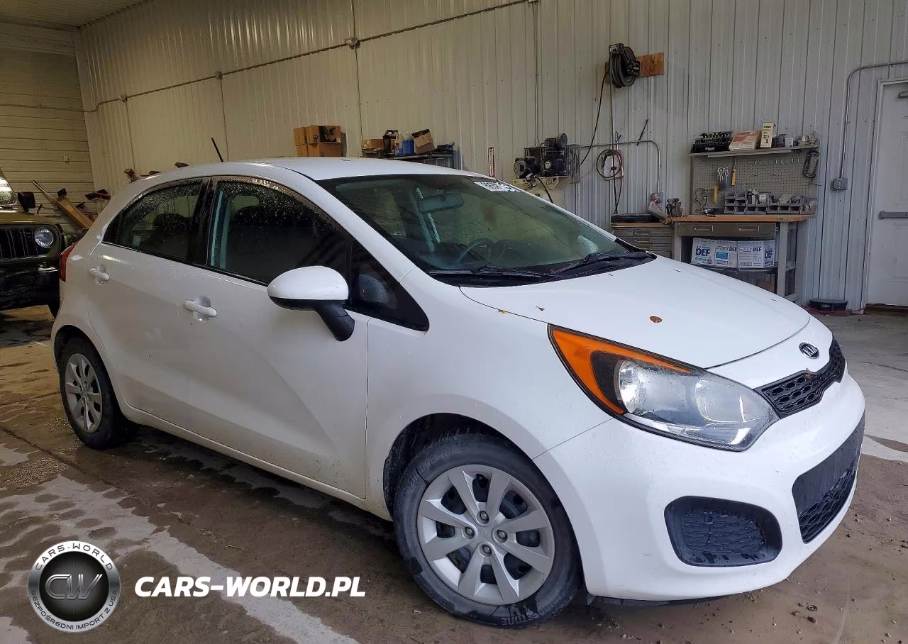 2012 Kia Rio Lx VIN:KNADM5A34C6017121 - 4